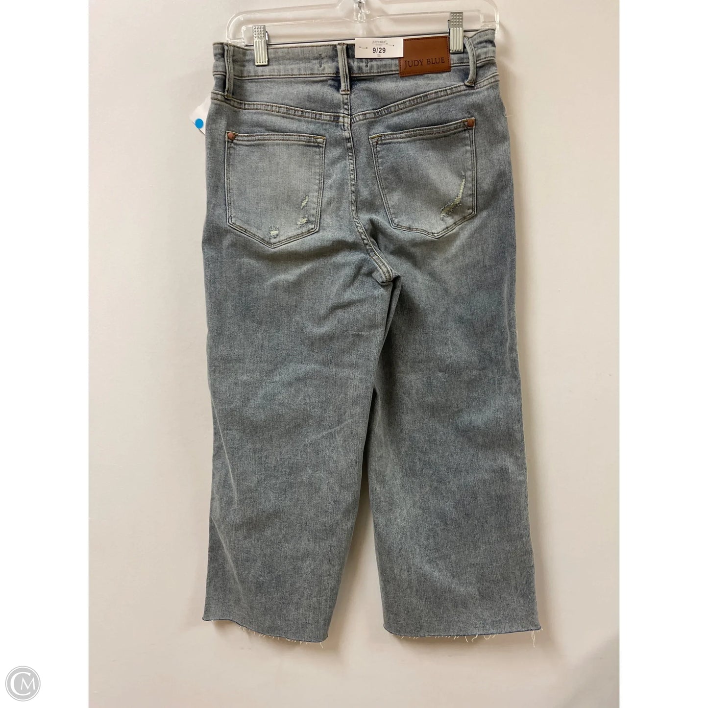 Jeans Wide Leg By Judy Blue In Blue Denim, Size: 8