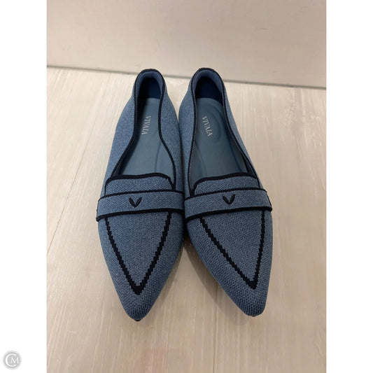 Shoes Flats By Vivaia In Blue, Size: 7.5