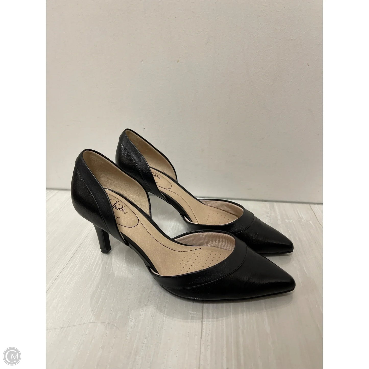 Shoes Heels Kitten By Life Stride In Black, Size: 8.5
