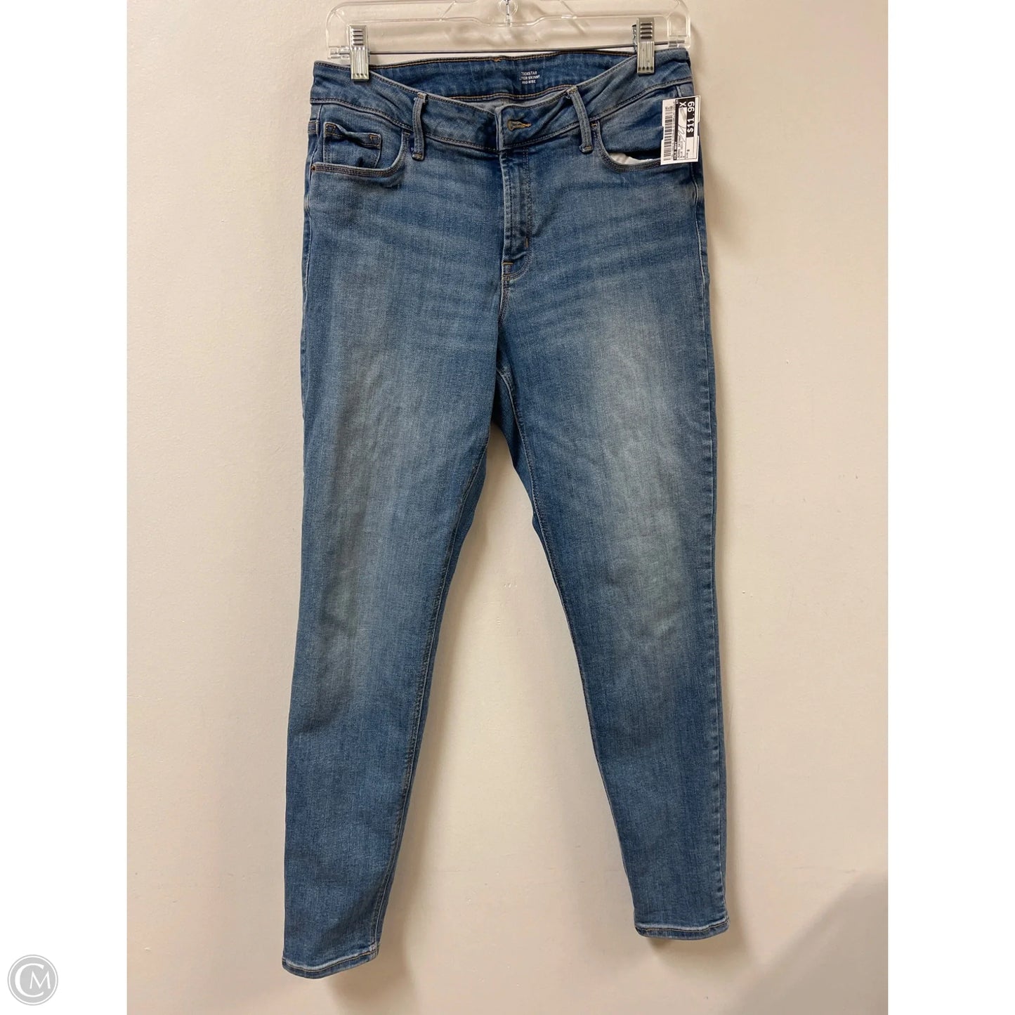 Jeans Skinny By Old Navy In Blue Denim, Size: 8