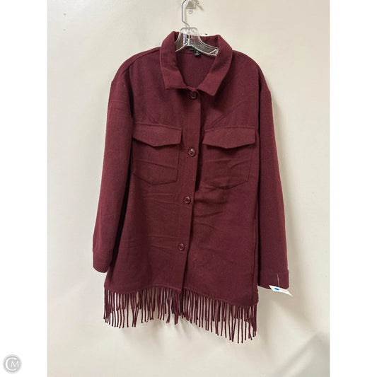 Coat Other By Laundry In Red, Size: L