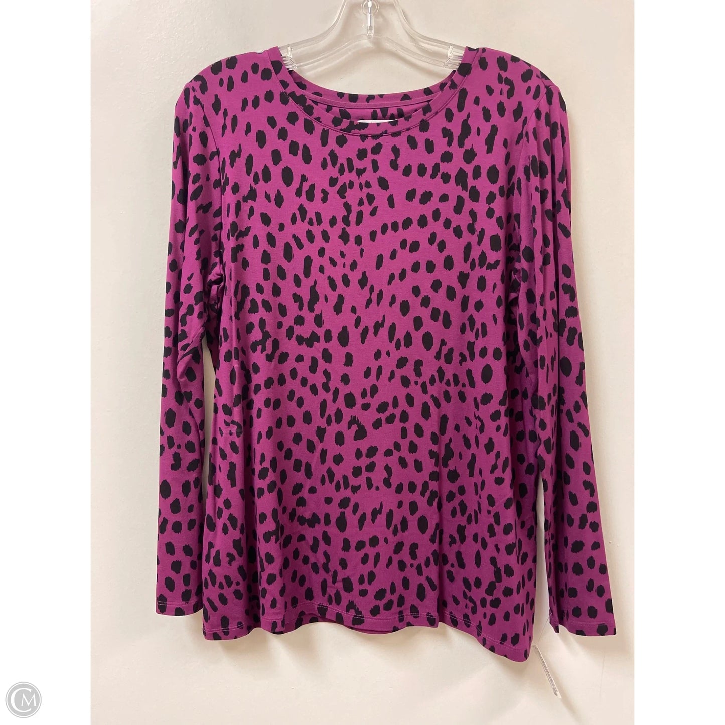 Top Long Sleeve By Chicos In Purple, Size: M
