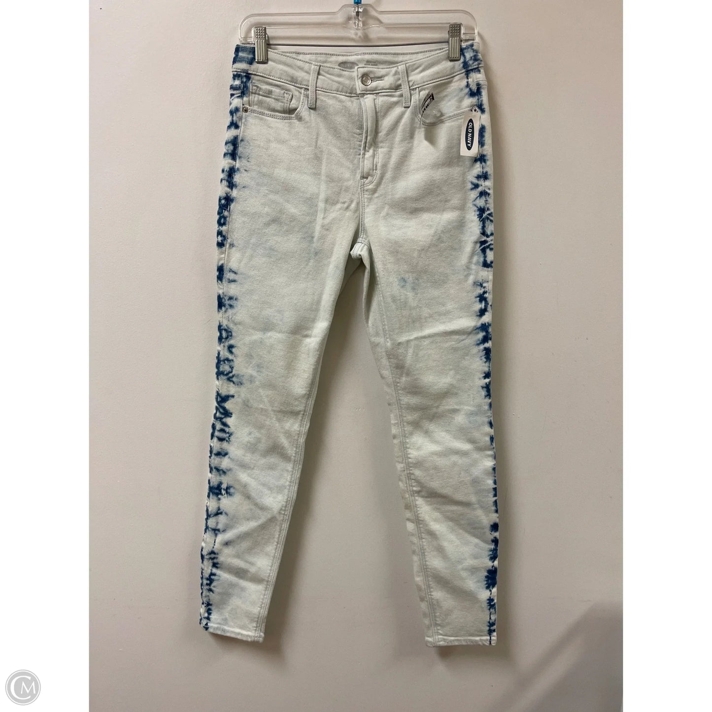 Jeans Skinny By Old Navy In Blue Denim, Size: 8
