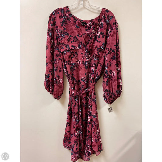 Dress Casual Midi By Torrid In Floral Print, Size: 4x