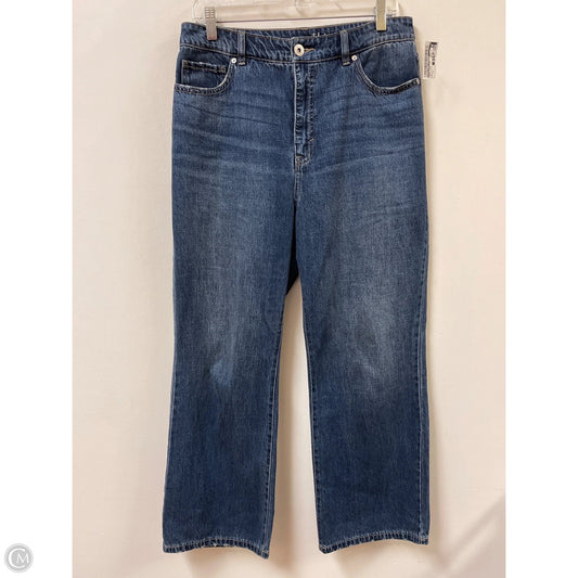 Jeans Wide Leg By Style And Company In Blue Denim, Size: 10