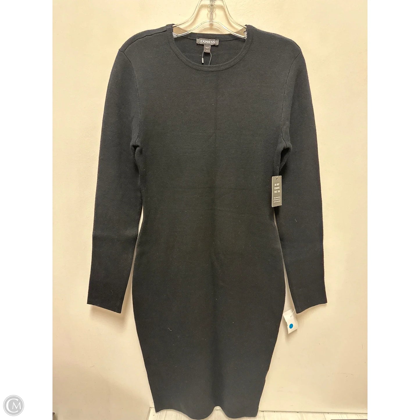 Dress Casual Midi By Express In Black, Size: S