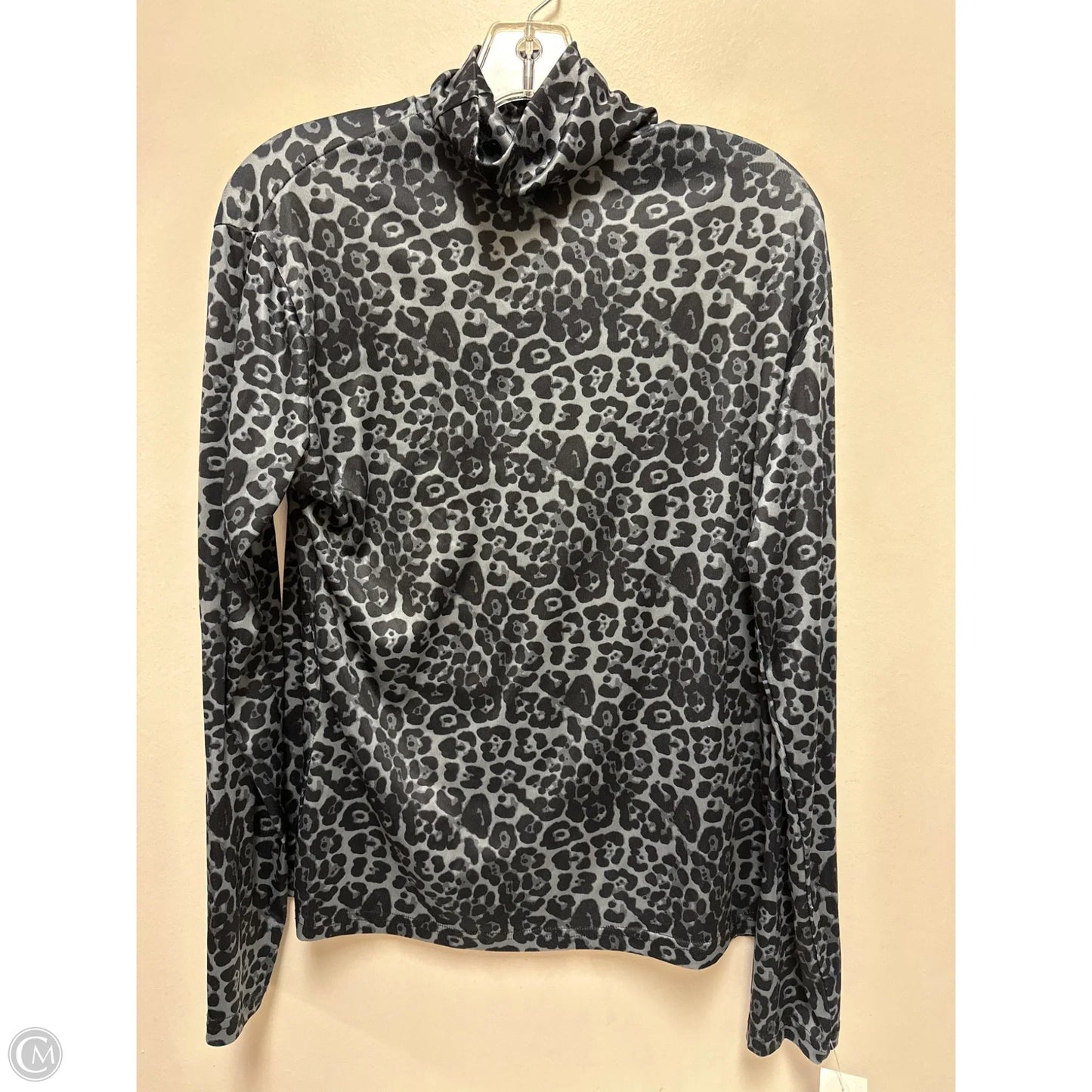 Top Long Sleeve By Clothes Mentor In Animal Print, Size: 1x