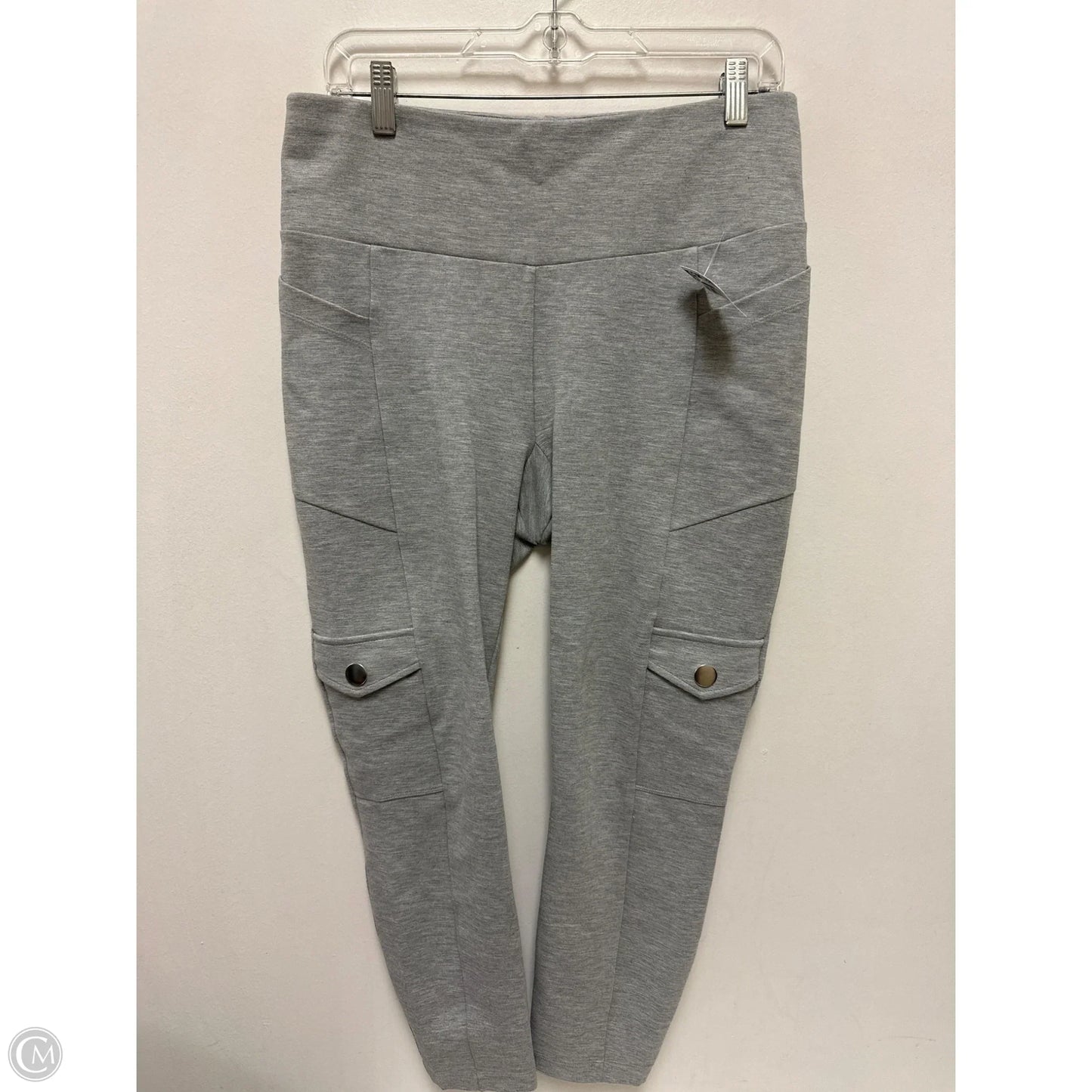 Pants Leggings By Cabi In Grey, Size: 8