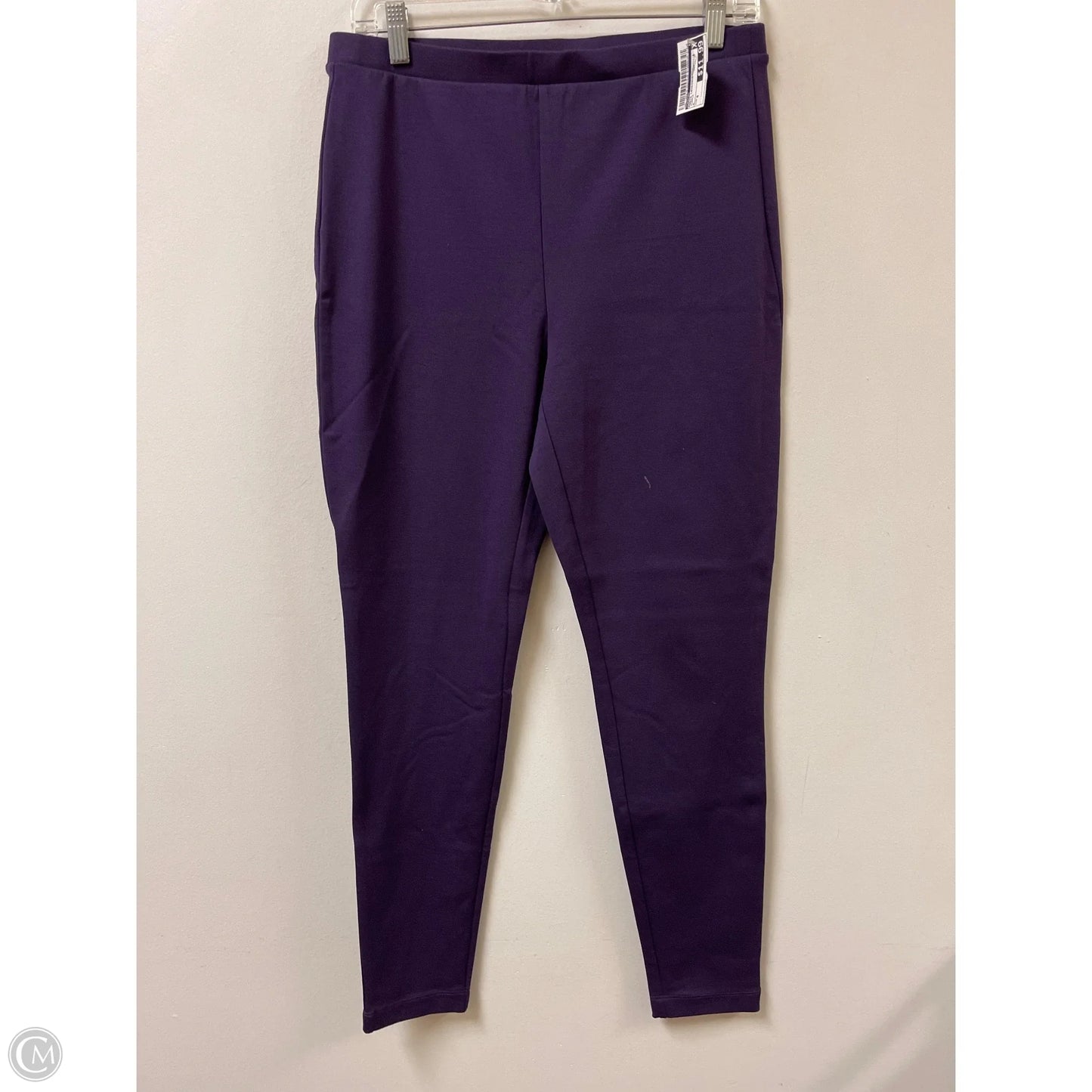 Pants Leggings By Chicos In Purple, Size: 8
