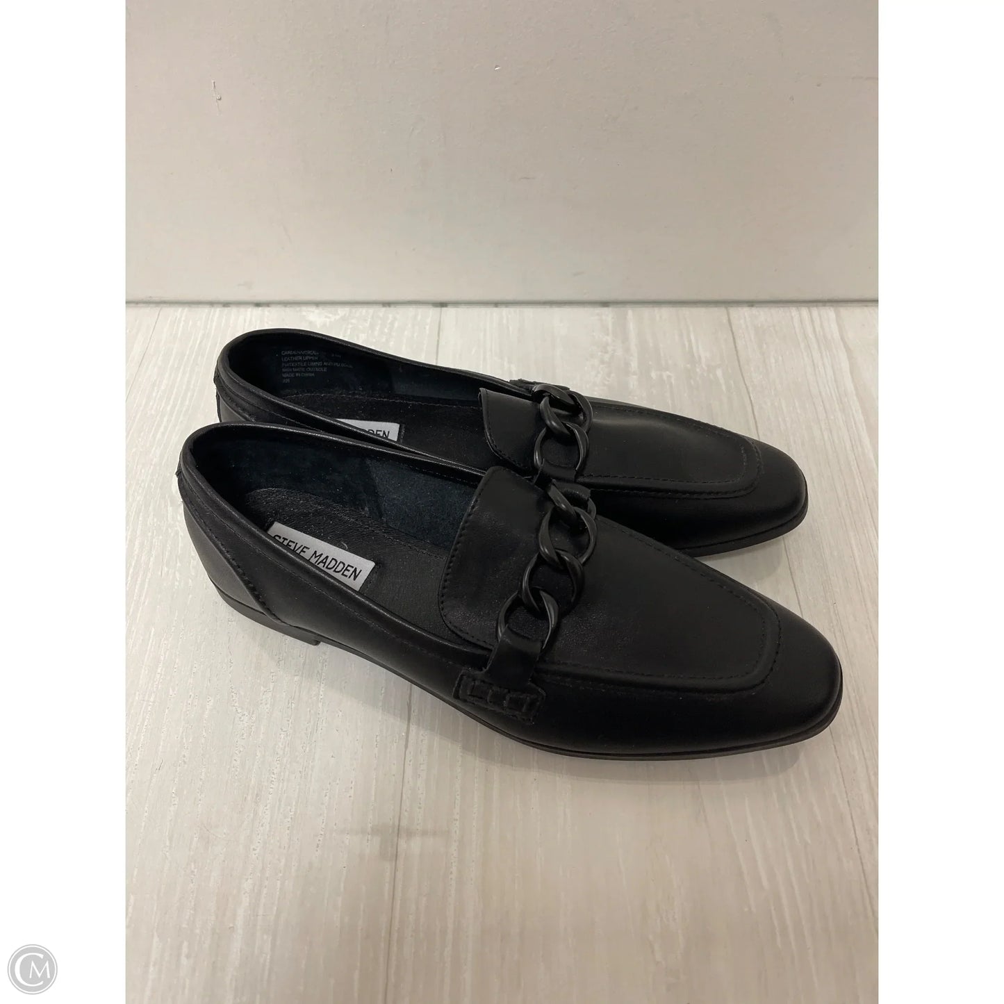 Shoes Flats By Steve Madden In Black, Size: 9.5