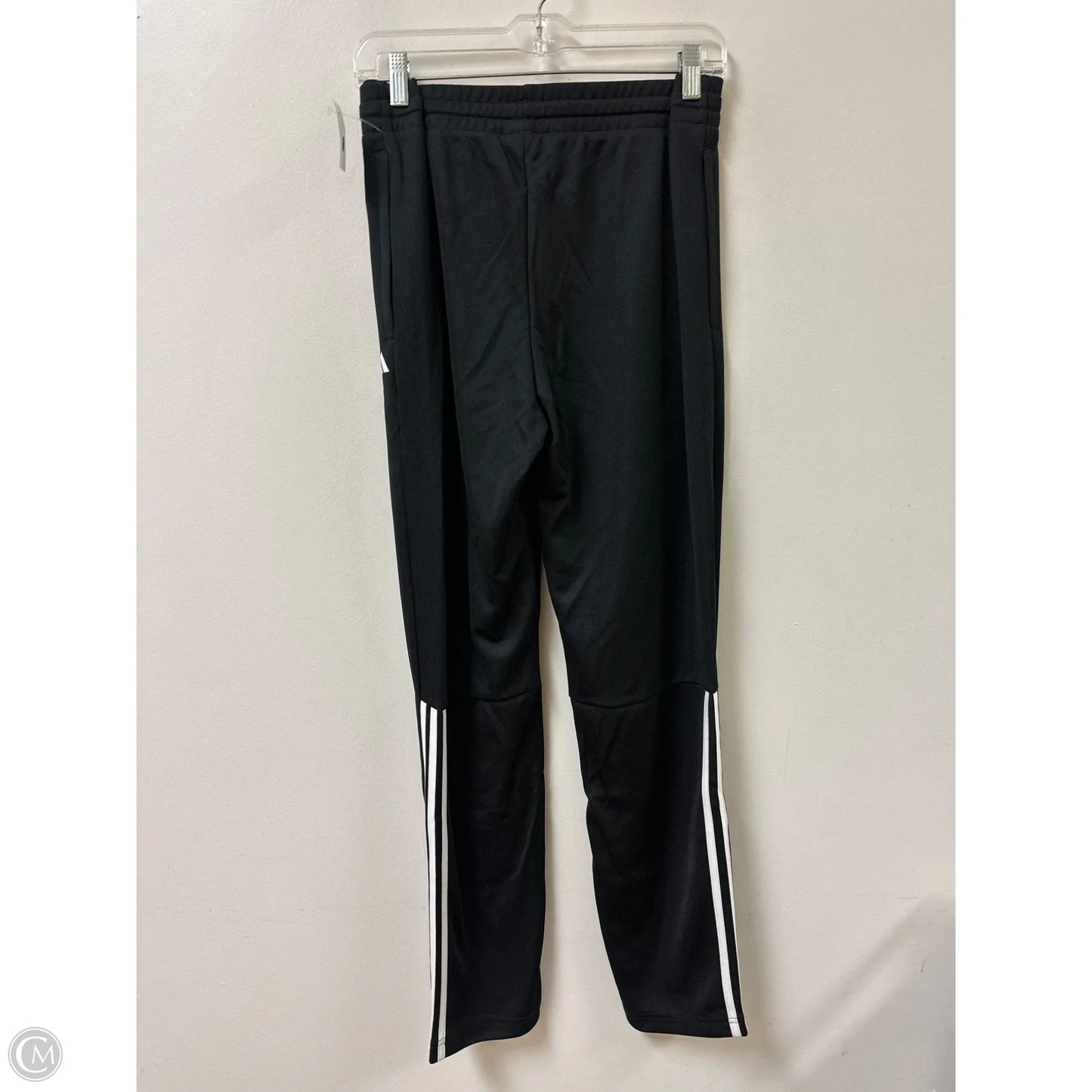 Athletic Pants By Adidas In Black & White, Size: Xl