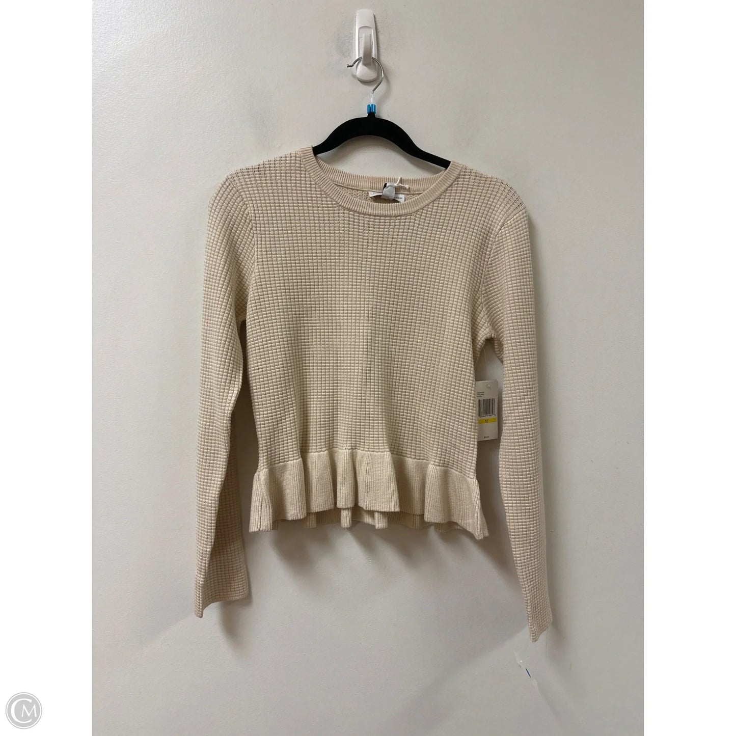 Sweater By Jessica Simpson In Cream, Size: M