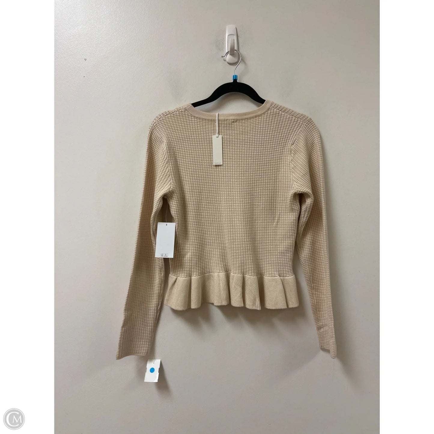 Sweater By Jessica Simpson In Cream, Size: M