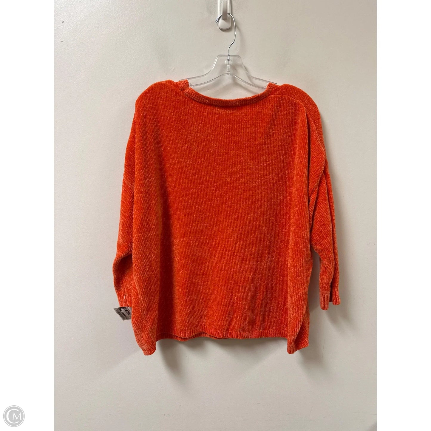 Sweater By Express In Orange, Size: Xl