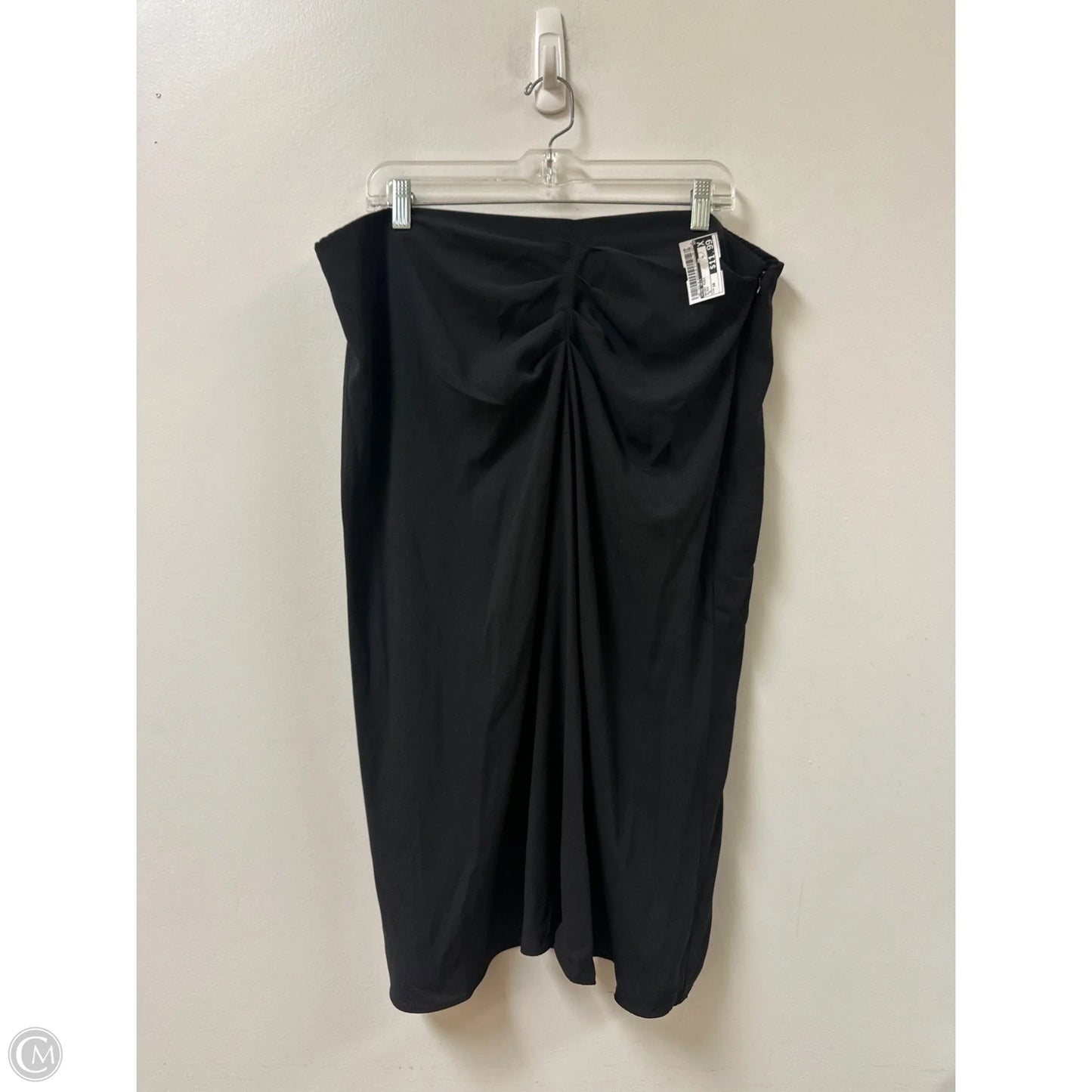 Skirt Midi By Nine West In Black, Size: 18