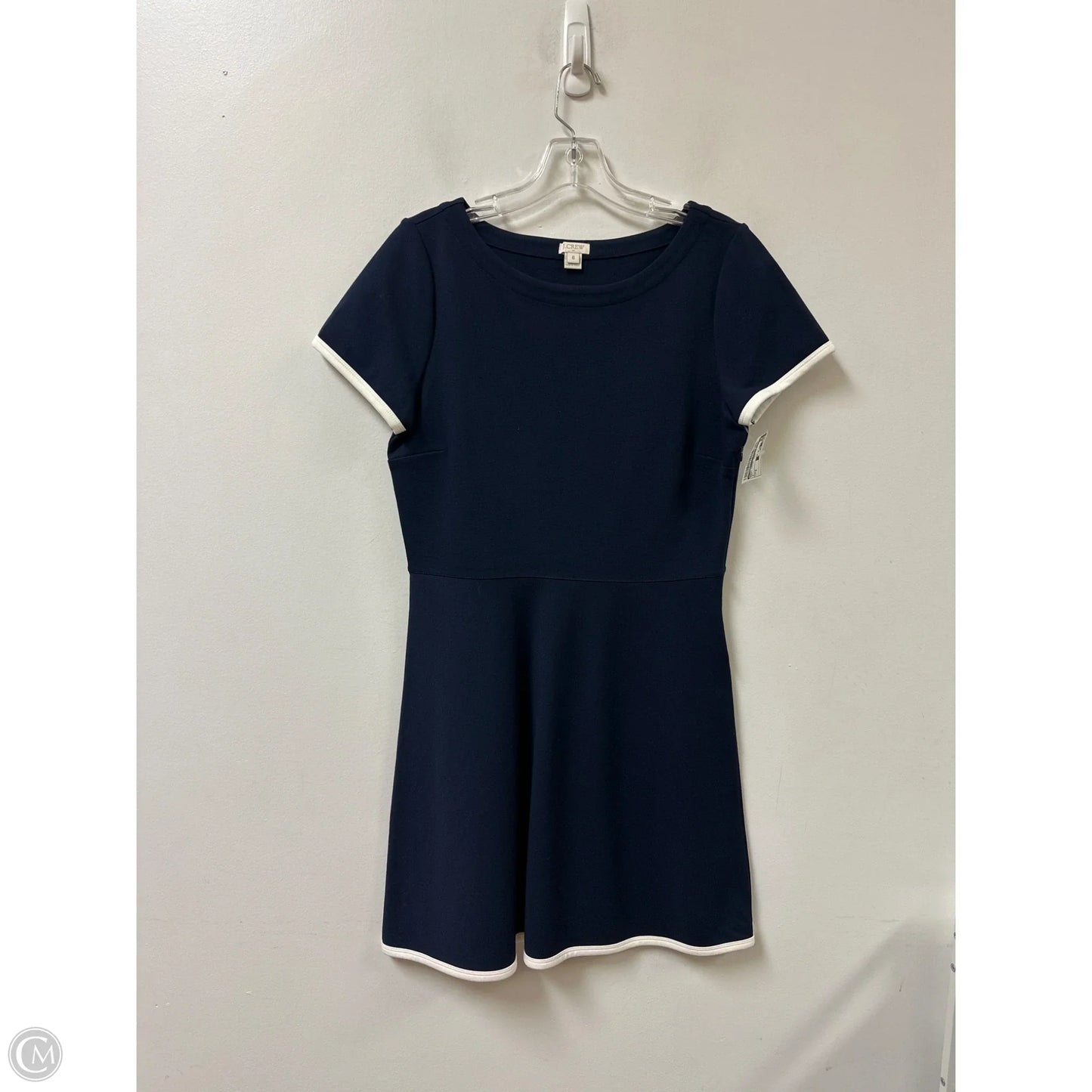 Dress Casual Midi By J. Crew In Navy, Size: S