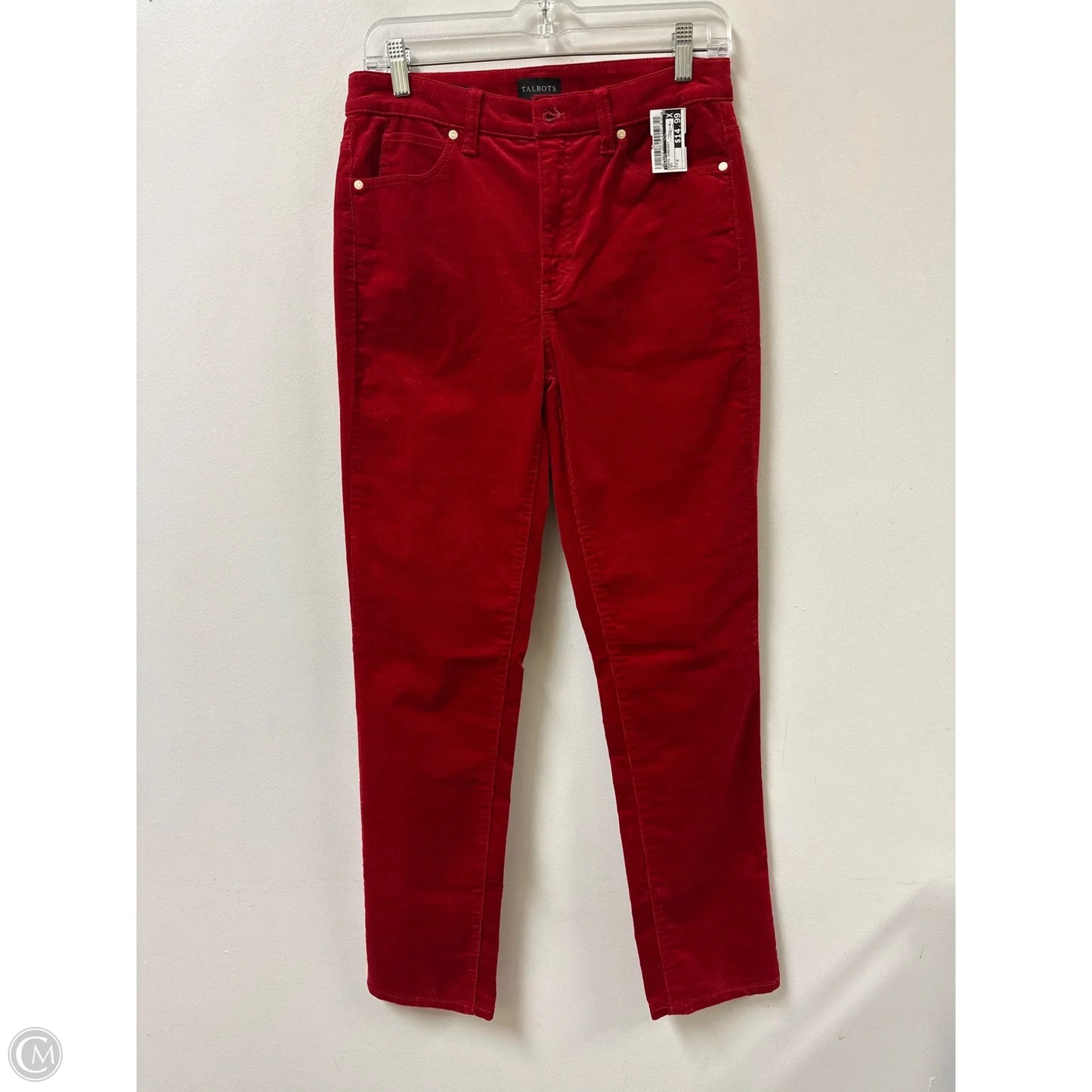 Pants Corduroy By Talbots In Red, Size: 2