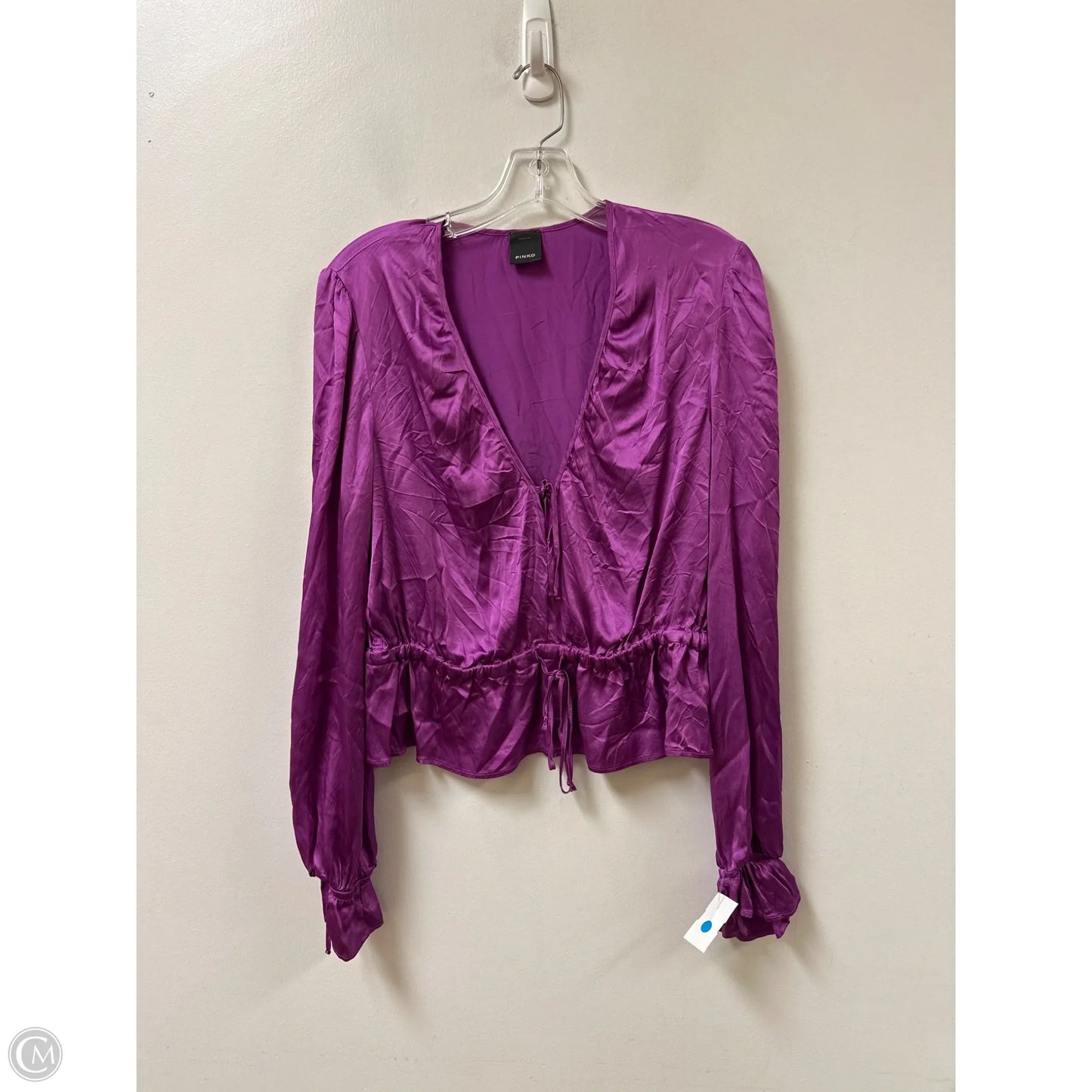 Top Long Sleeve By Clothes Mentor In Purple, Size: L