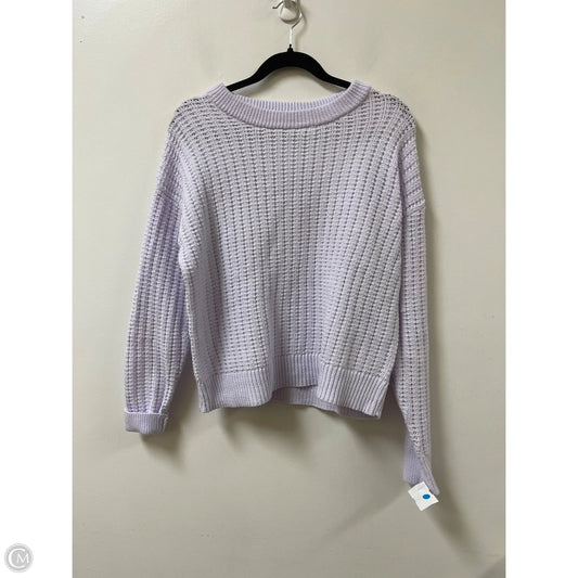 Sweater By Time And Tru In Purple, Size: M