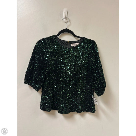 Top Short Sleeve By Nanette By Nanette Lepore In Green, Size: M