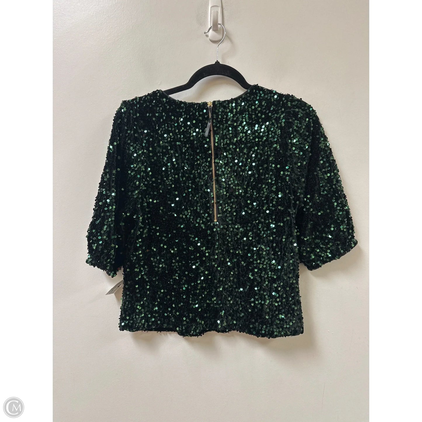 Top Short Sleeve By Nanette By Nanette Lepore In Green, Size: M
