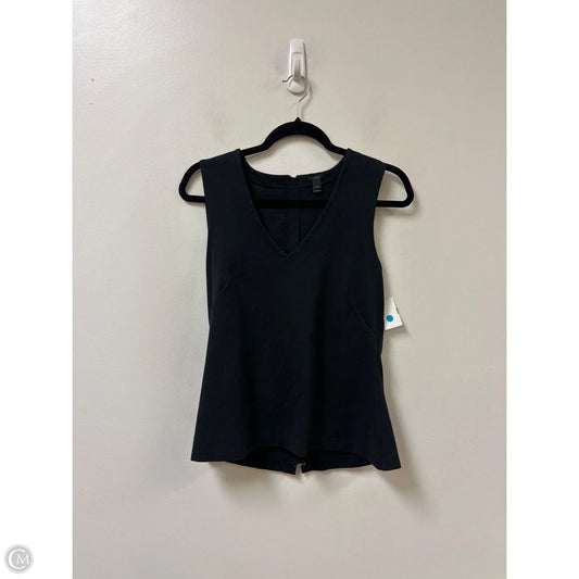 Top Sleeveless By J. Crew In Black, Size: M