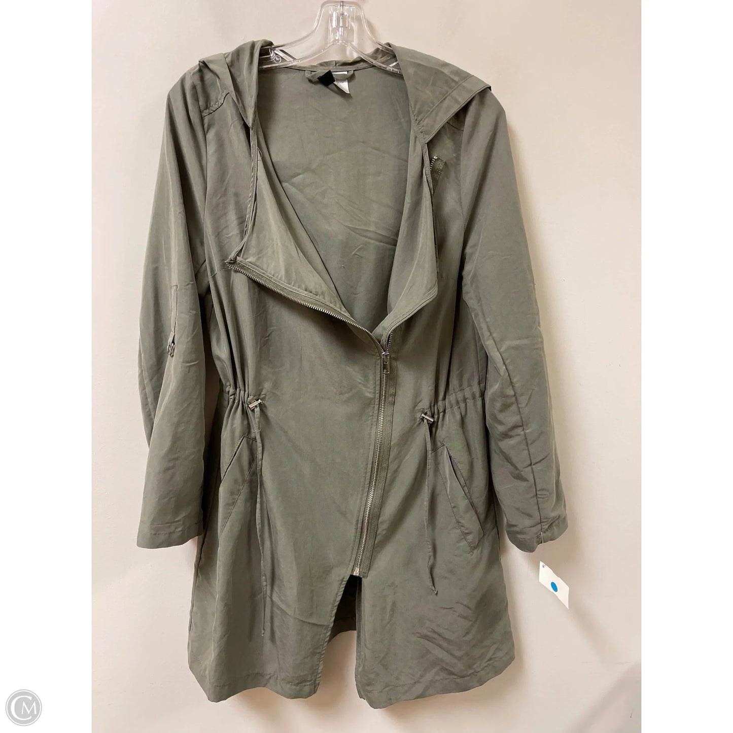 Jacket Utility By Divided In Green, Size: S