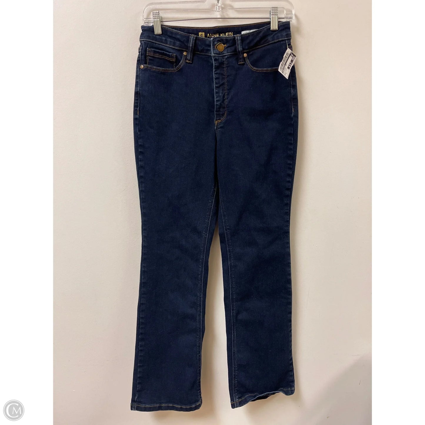 Jeans Boot Cut By Anne Klein In Blue Denim, Size: 6
