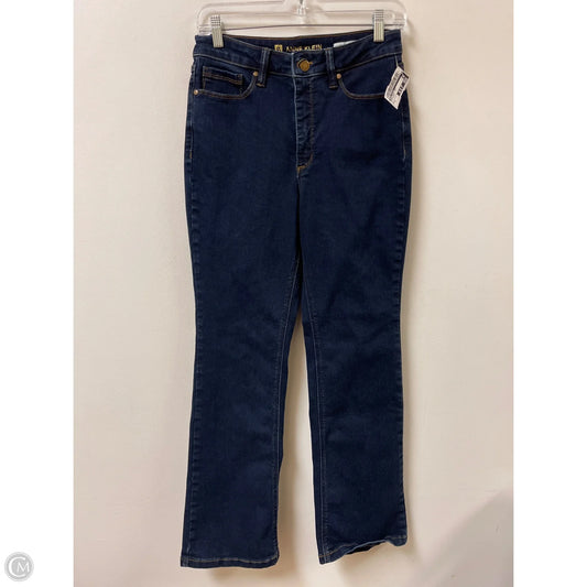 Jeans Boot Cut By Anne Klein In Blue Denim, Size: 6