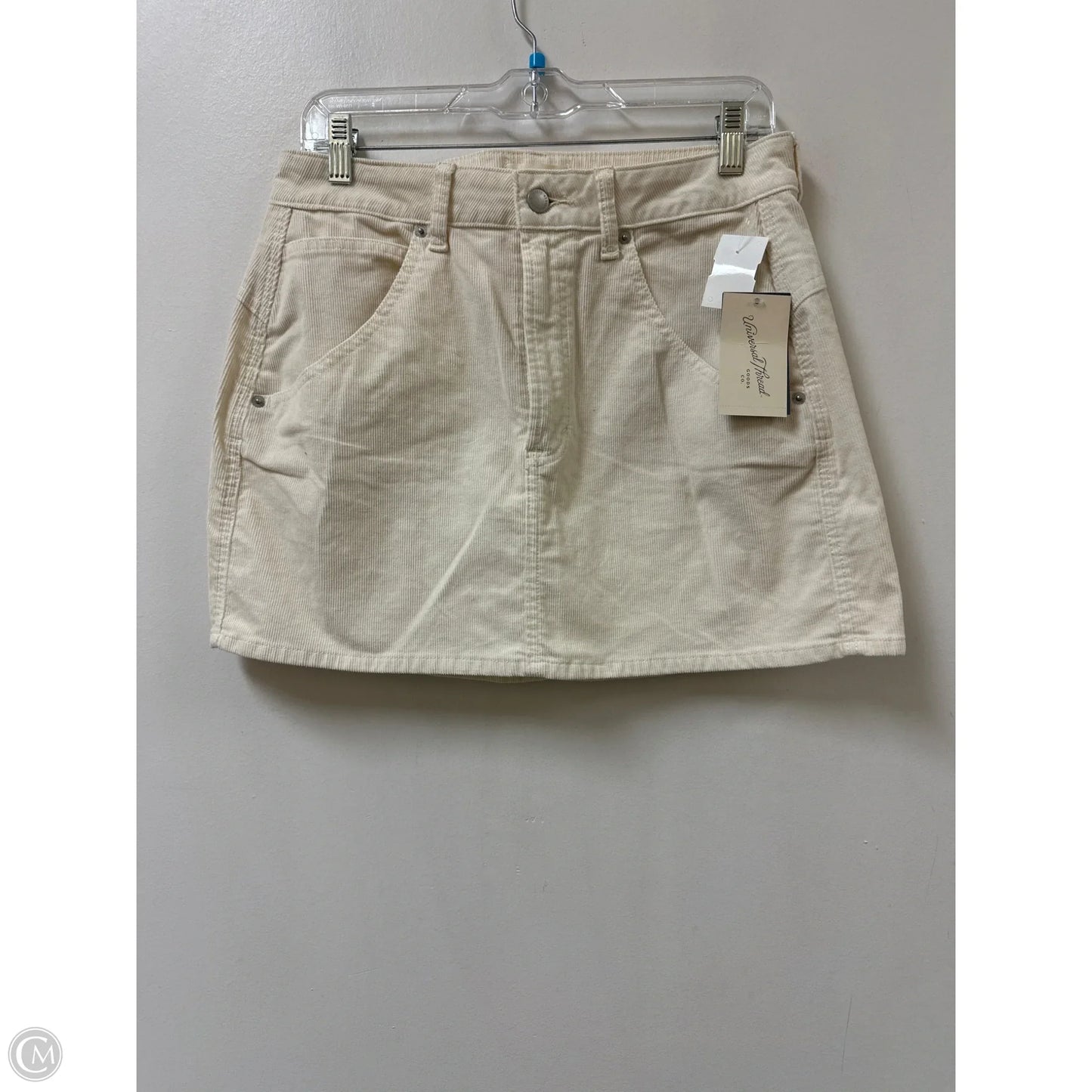 Skirt Midi By Universal Thread In Cream, Size: 8