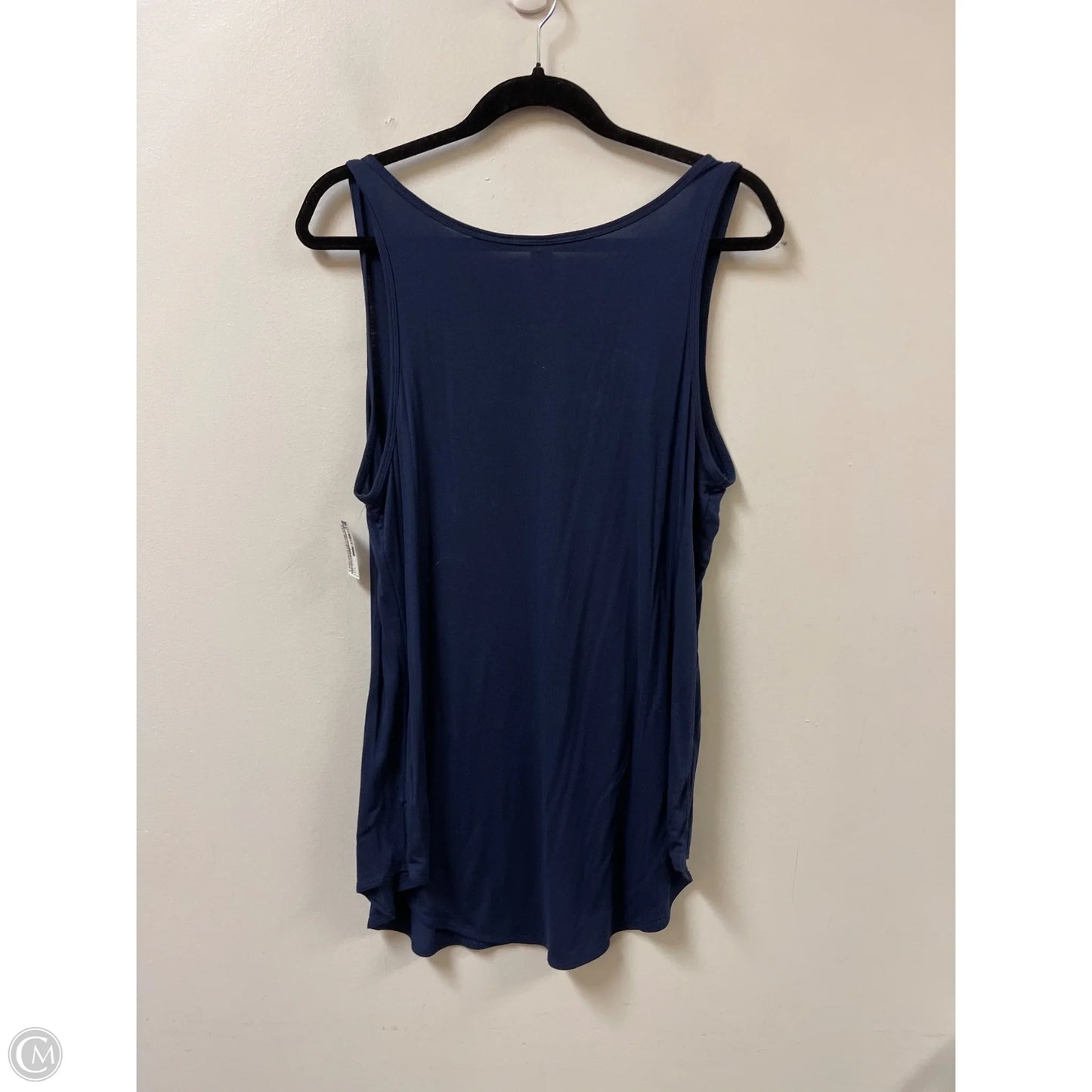 Top Sleeveless By Old Navy In Navy, Size: L