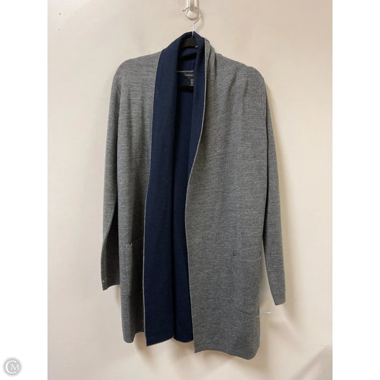 Cardigan By Adrienne Vittadini In Grey, Size: M