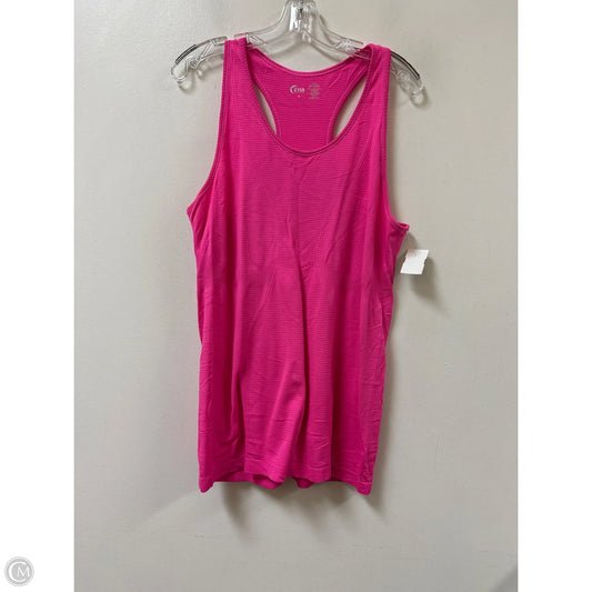 Athletic Tank Top By Zyia In Pink, Size: Xl