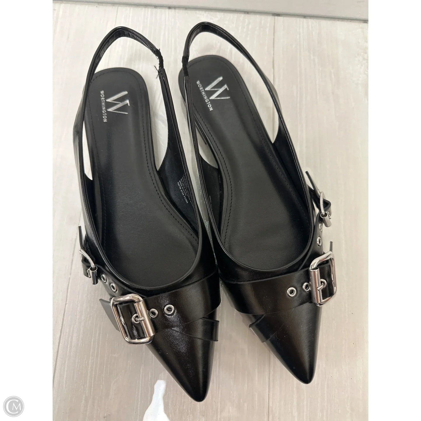 Shoes Flats By Worthington In Black, Size: 10