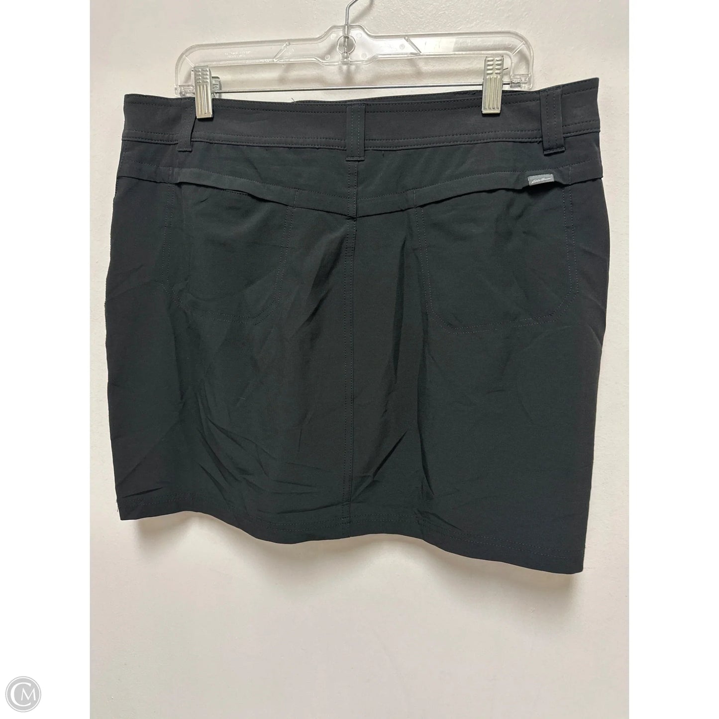 Athletic Skort By Eddie Bauer In Black, Size: 14