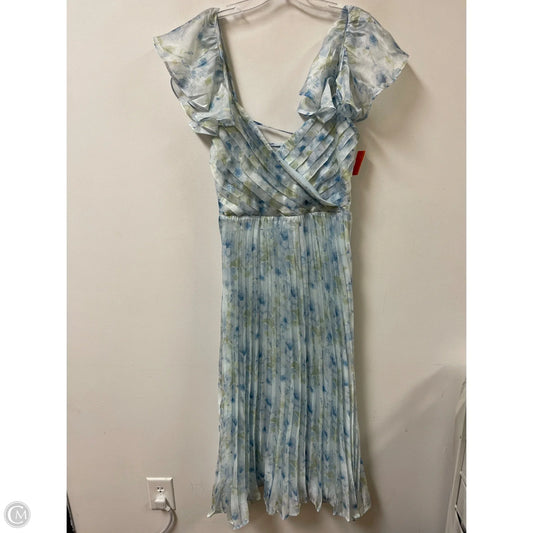Dress Casual Midi By Lulus In Blue & Green, Size: M