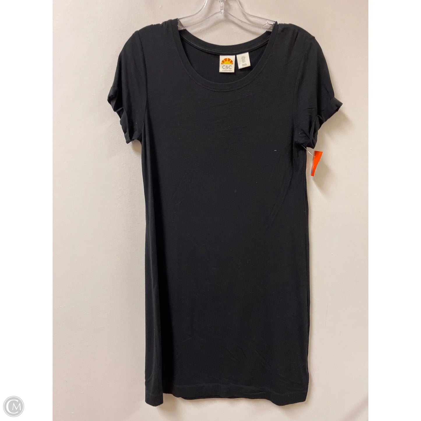 Dress Casual Midi By C And C In Black, Size: S