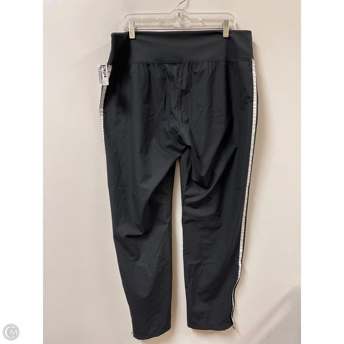 Athletic Pants By Adidas In Black, Size: Xl