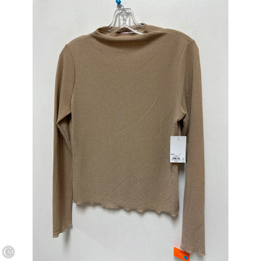 Top Long Sleeve By So In Gold, Size: L