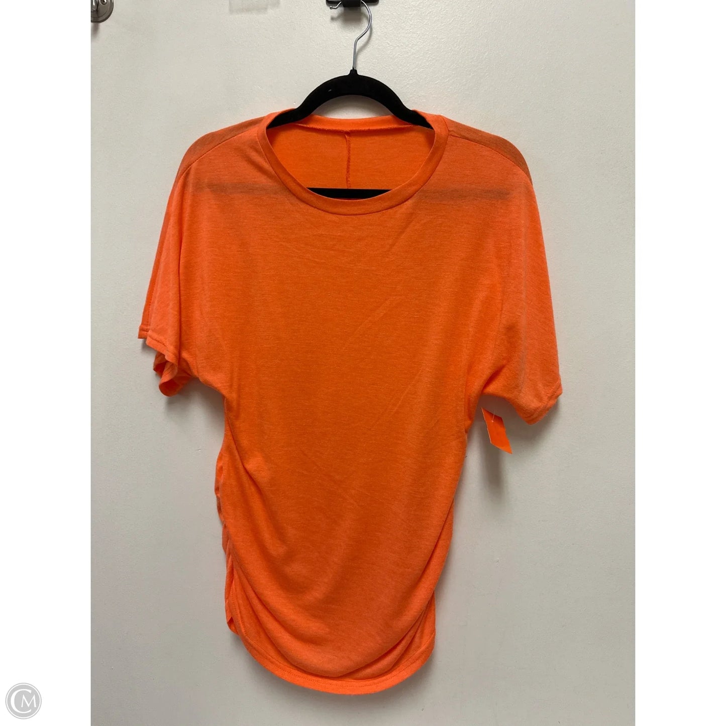 Top Short Sleeve By Clothes Mentor In Orange, Size: S