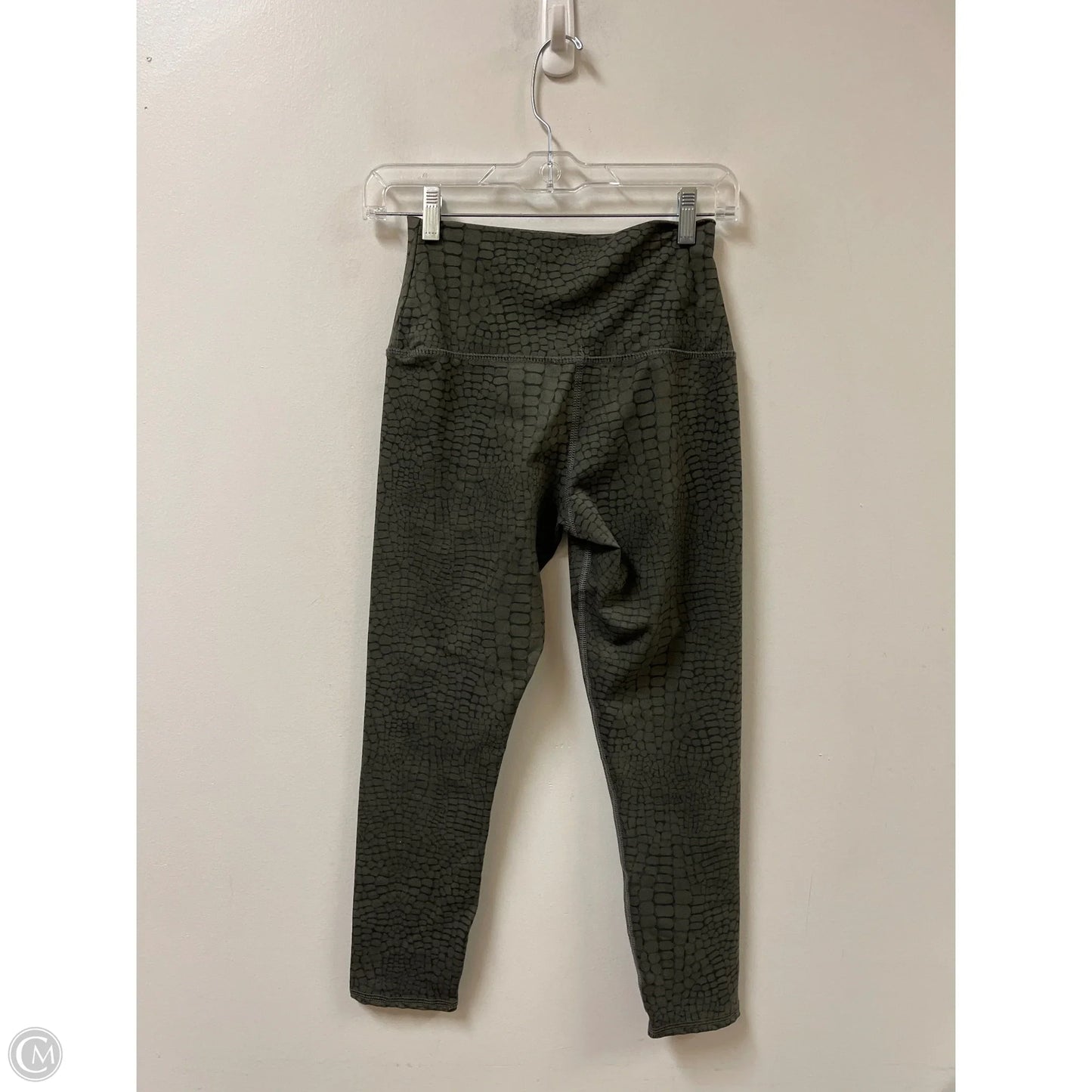 Athletic Leggings By Clothes Mentor In Green, Size: S