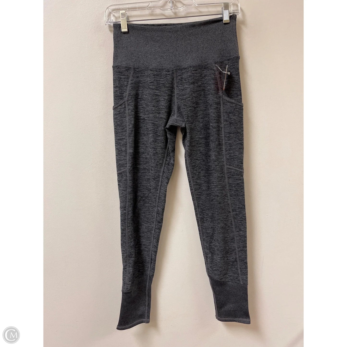 Athletic Leggings By Kirkland In Grey, Size: S