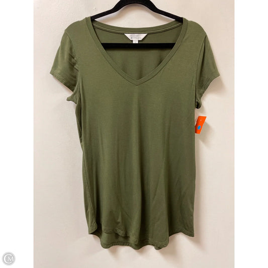 Top Short Sleeve By Market & Spruce In Green, Size: S