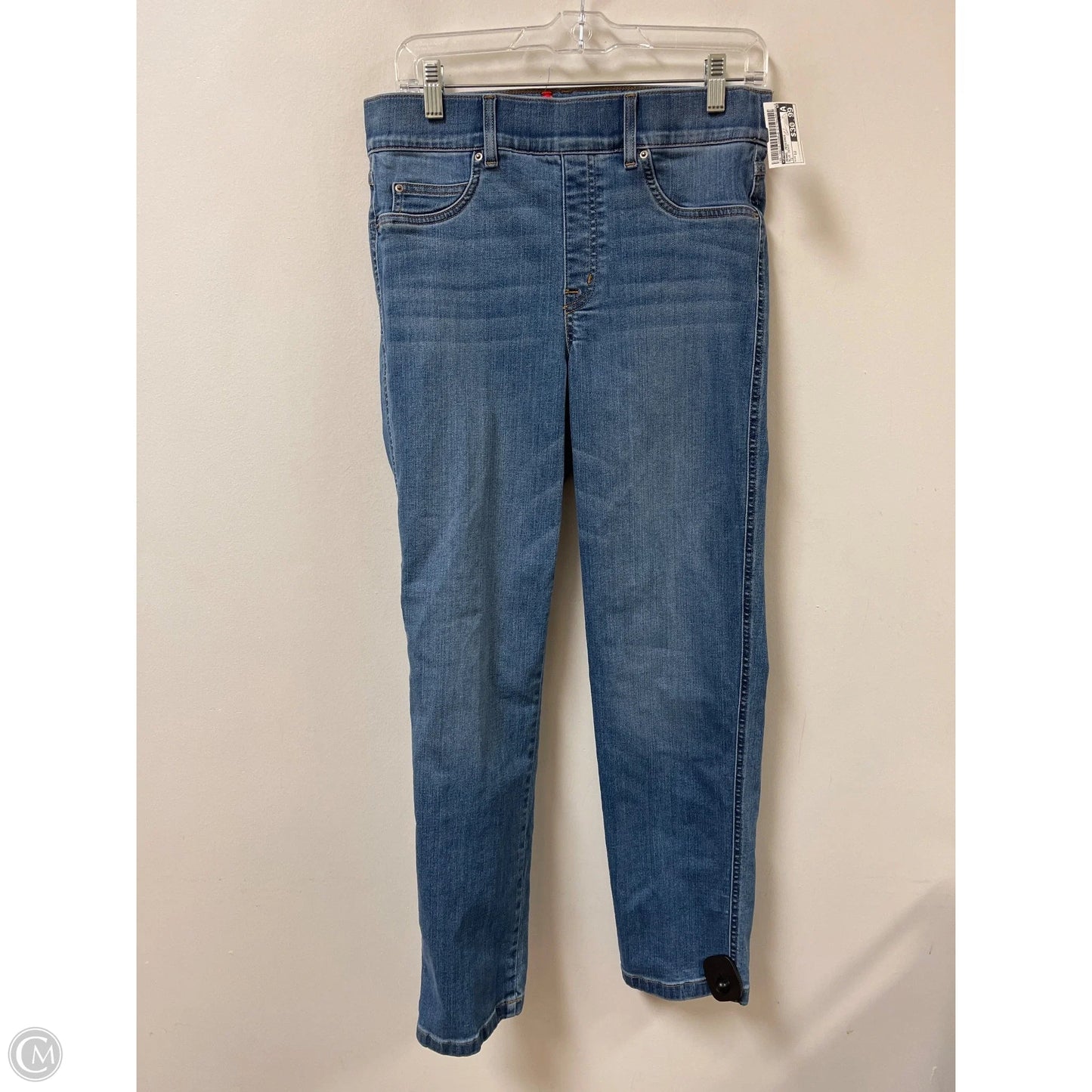 Jeans Jeggings By Spanx In Blue Denim, Size: 12