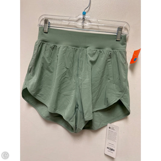 Athletic Shorts By Crz Yoga In Green, Size: S