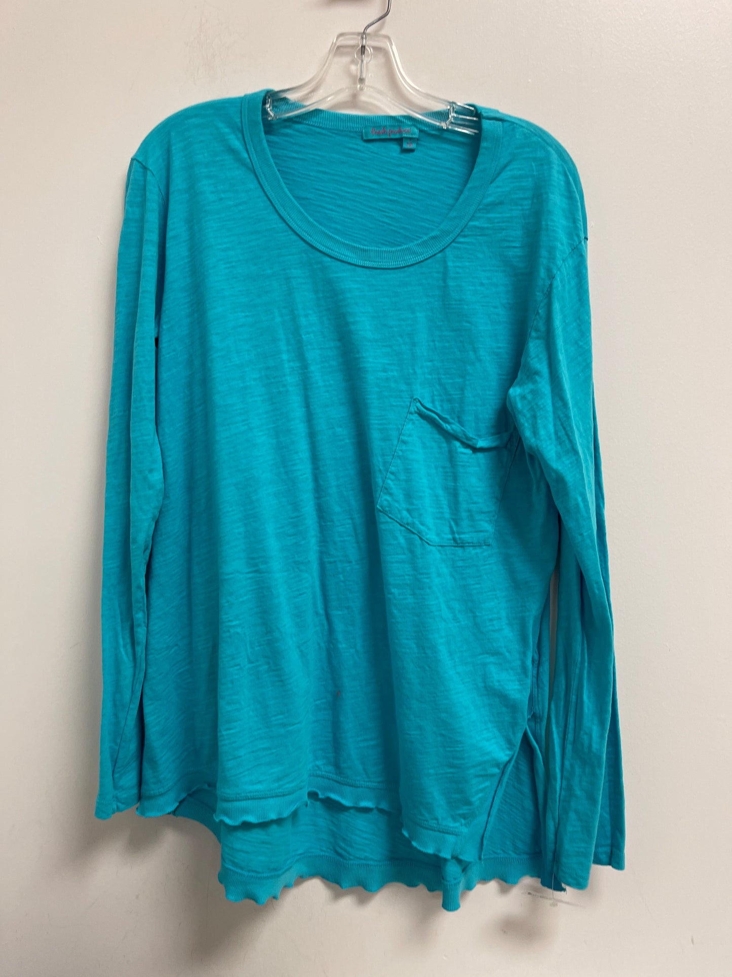 Blue Top Long Sleeve Fresh Produce, Size S