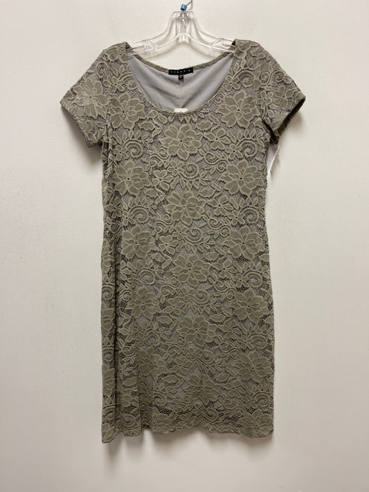 Grey Dress Casual Midi Tiana B, Size M