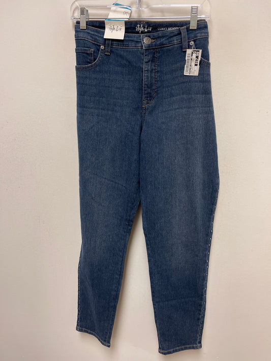 Blue Denim Jeans Skinny Style And Company, Size 16