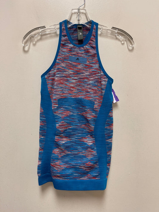 Blue & Red Athletic Tank Top Adidas, Size Xs