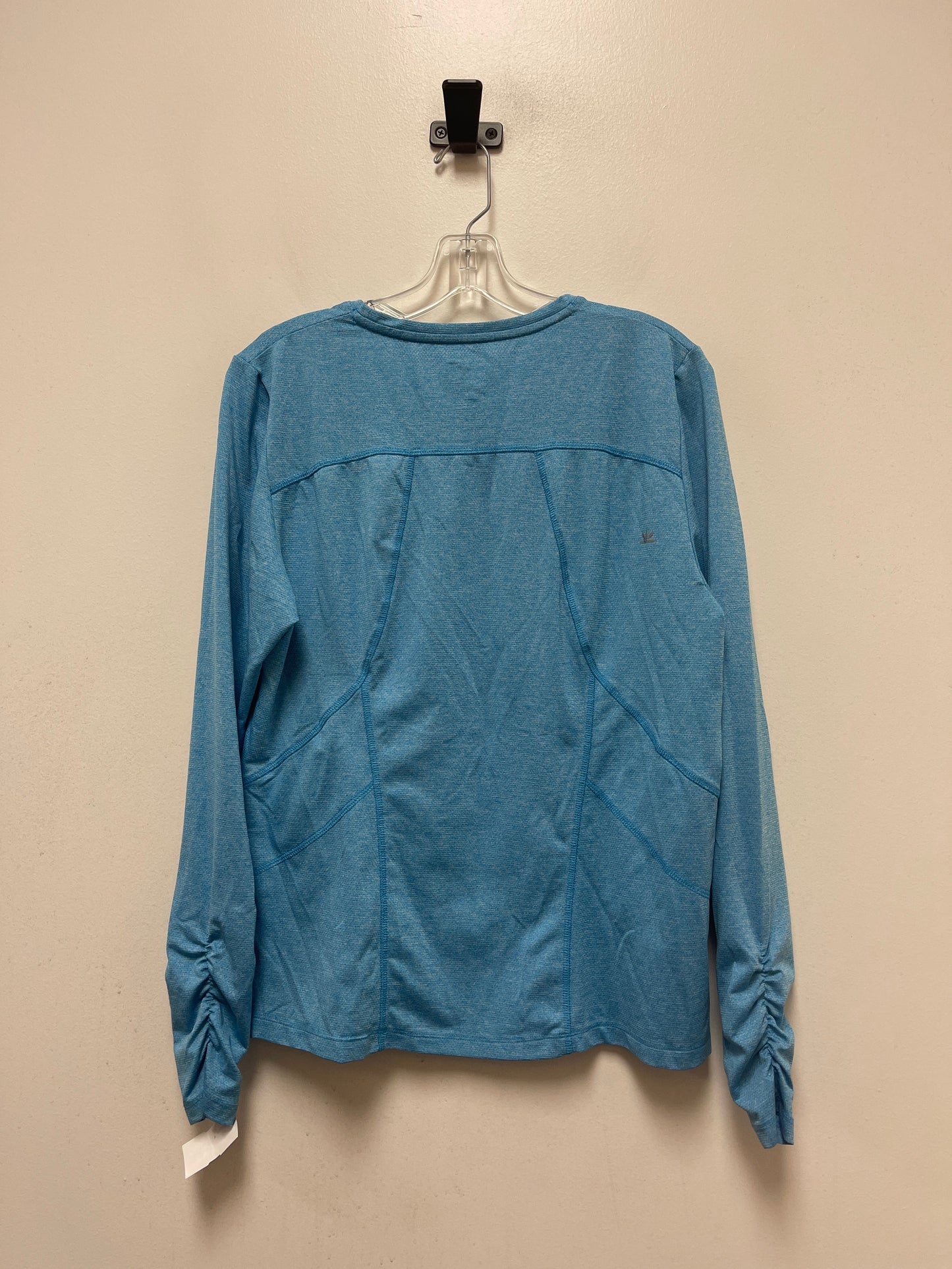 Blue Athletic Top Long Sleeve Crewneck Lukka, Size Xl